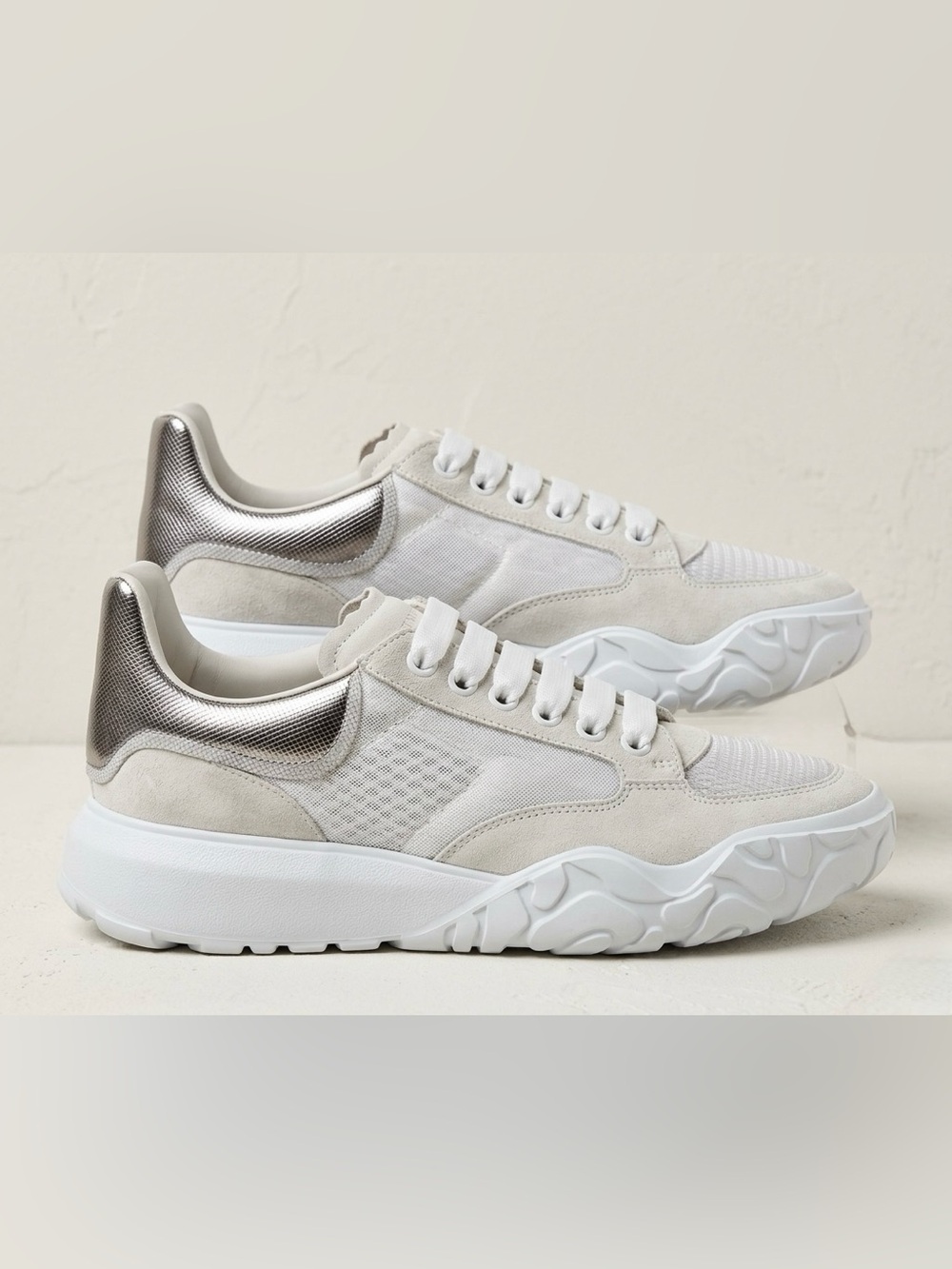 NEW! ALEXANDER MCQUEEN COURT TRAINERS SZ 10